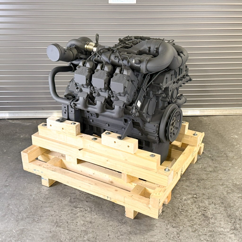 Remanufactured Deutz diesel engines ready for delivery