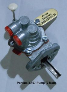 Perkins 4.107 pump (2 bolt)