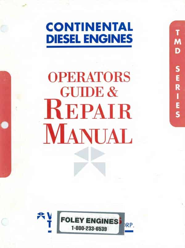 Continental TMD Series Manual