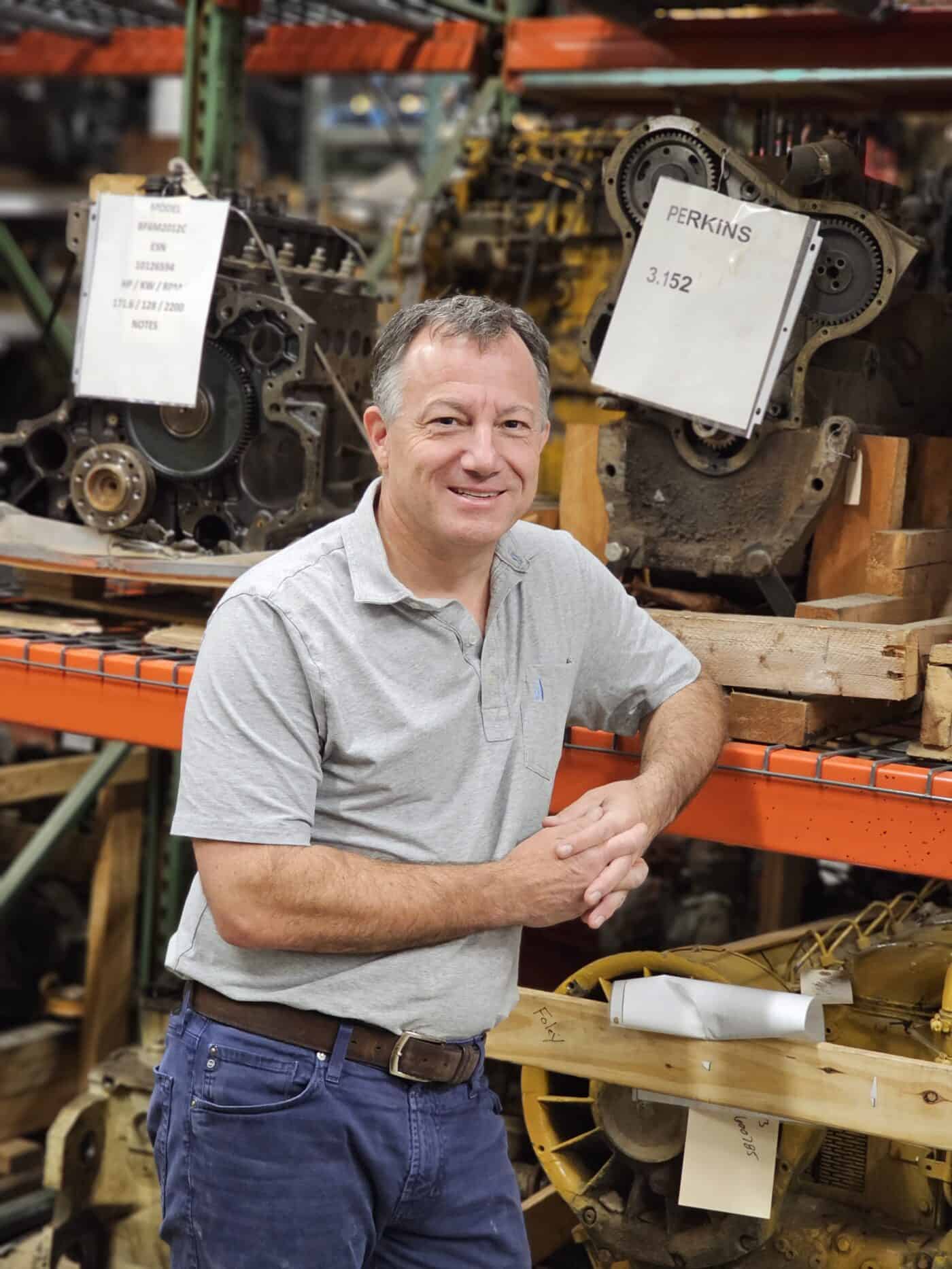 Rob Hughes, Owner of Foley Engines