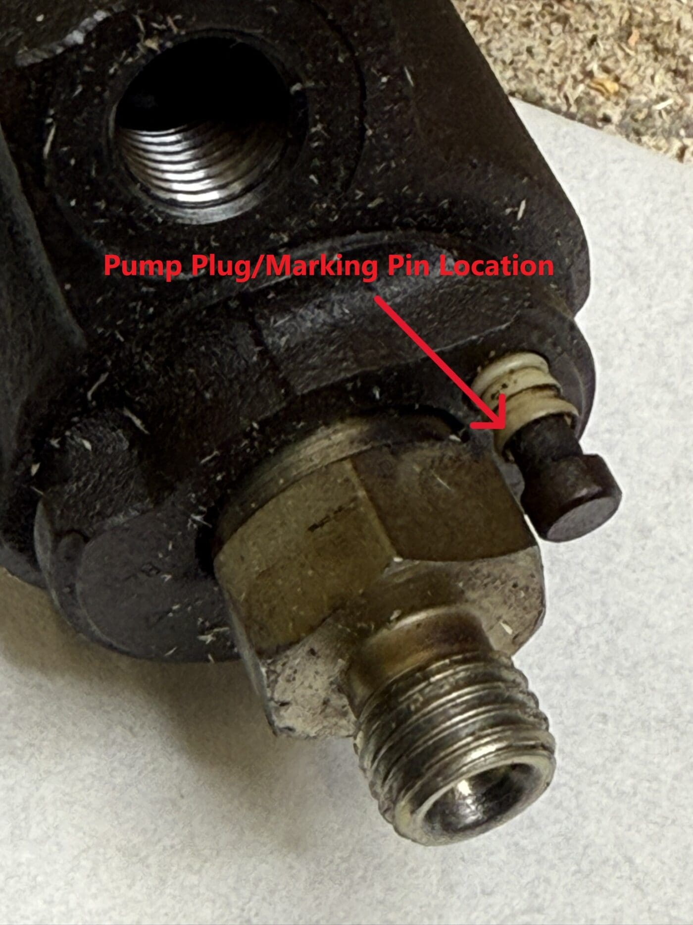 Replacing your Deutz Injection Pump part 2 - pin location