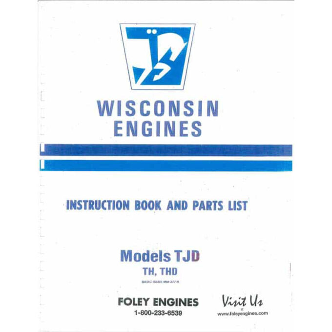Wisconsin TH / THD / TJD Workshop Manual