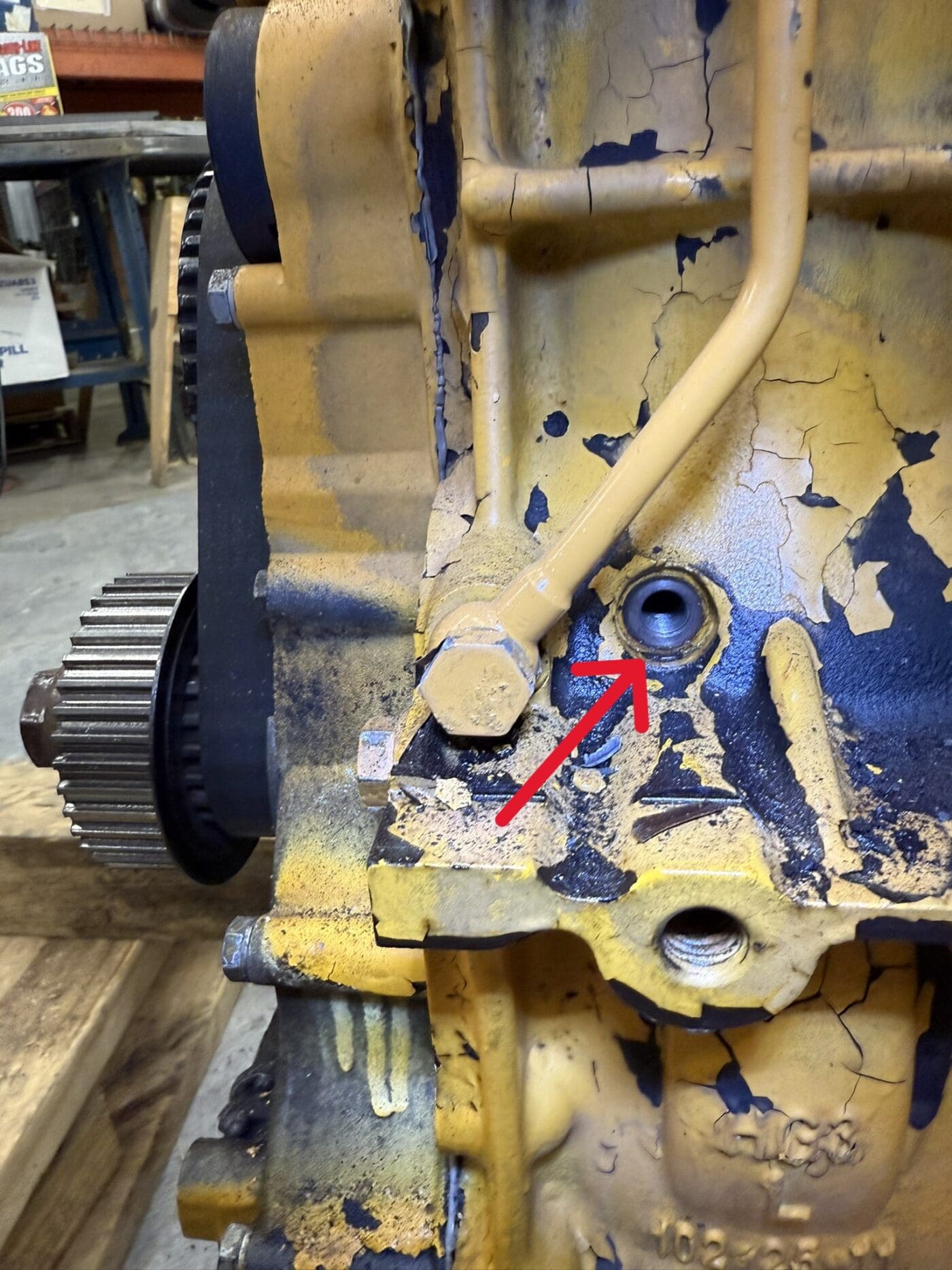Timing Belt - Hole-Hole Location [first of two]