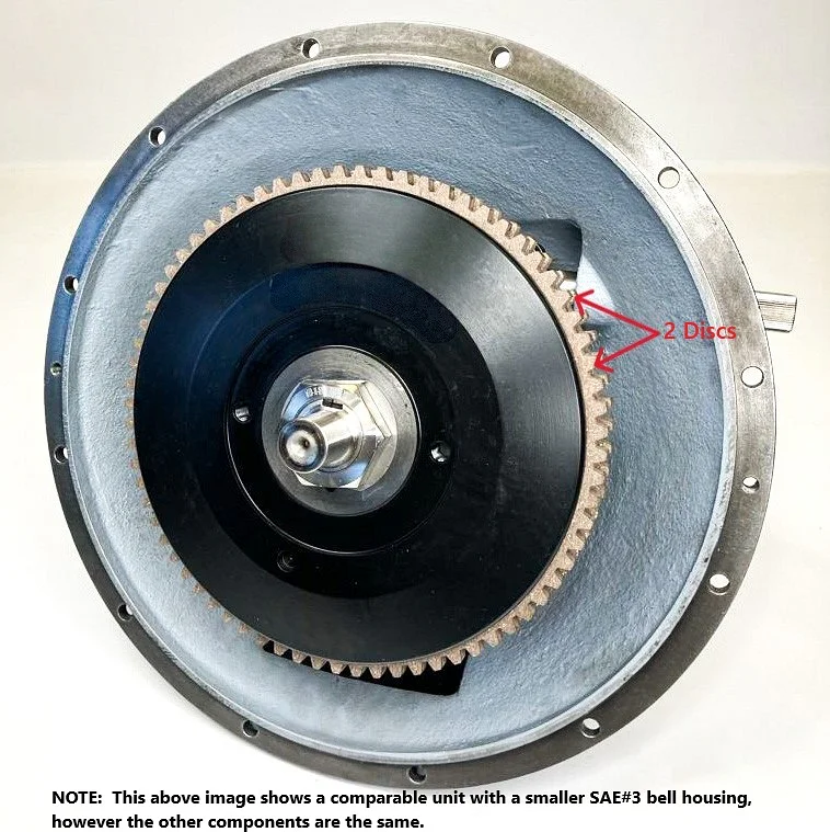 Replacement PTO Clutch for SP211HP3 - Short Shaft - Image 3
